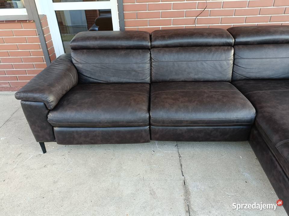 Sprzedam narożnik ze skóry wielkopolskie