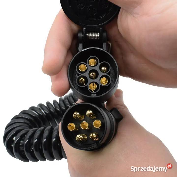 Przedłużacz do przyczepy kabel spiralny przewód dolnośląskie Wrocław