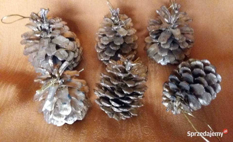 Ozdoby na choinkęGwiazdka liść szyszka szyszki