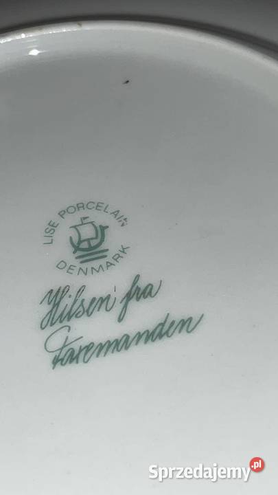 Talerzyk Flora Danica Lise Porcelain 1980 pomorskie Gdańsk sprzedam