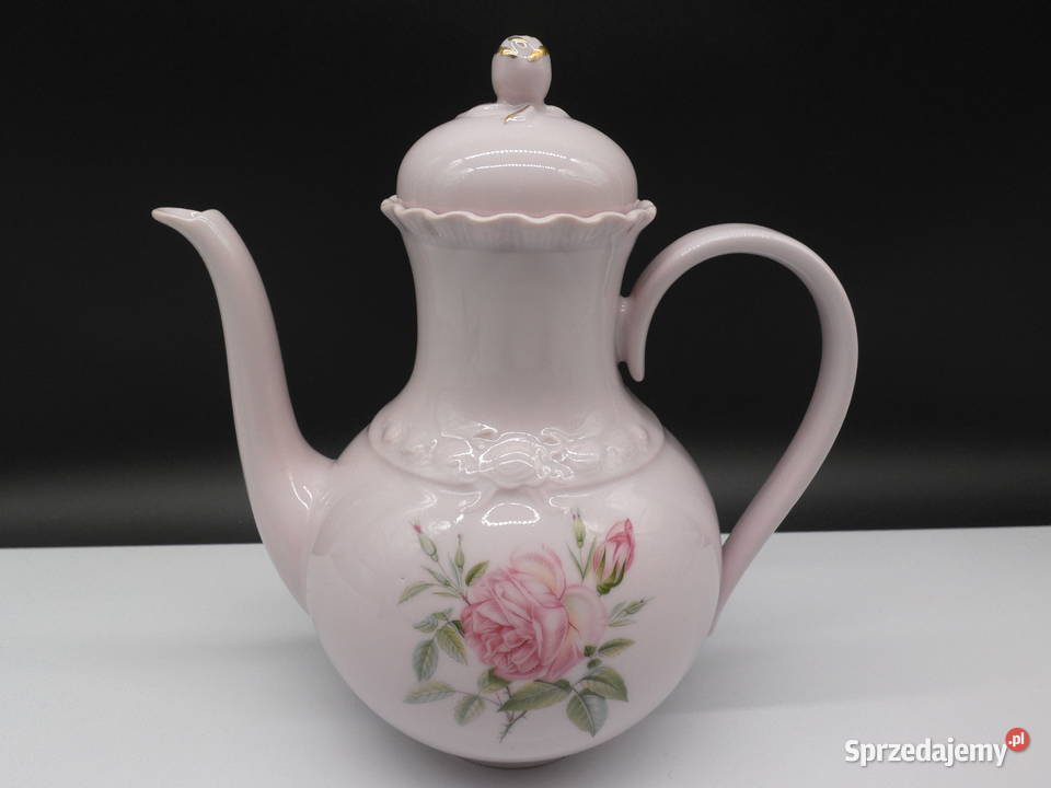 Różowy Dzbanek Hutschenreuther Porcelaine Ros Porcelana i szkło Porcelana i szkło Raszków