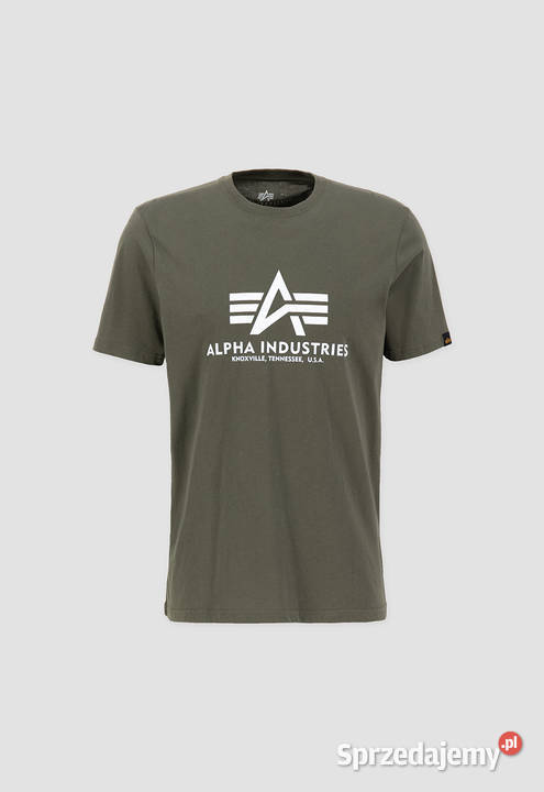 Alpha Industries TSHIRT BASIC duże logo różne Rozmiar L Warszawa