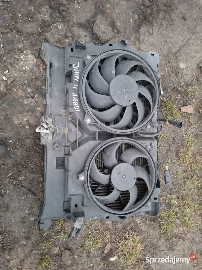 CITROEN JUMPY II 16HDI chłodnica wody dostawcze świętokrzyskie