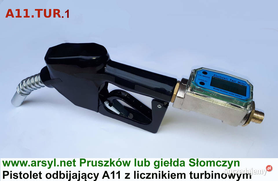 Pistolet odbijający do Paliwa ON z licznikiem Pompy do paliw Pruszków