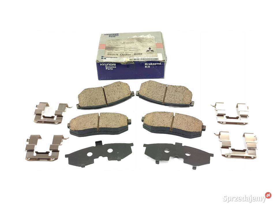 KLOCKI HAMULCOWE TYŁ HYUNDAI SANTAMO 20 19982002 osobowe sprzedam