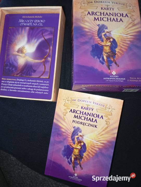 Karty Archanielskie Michała Doreen Virtue Poradniki, albumy i reportaże Poznań