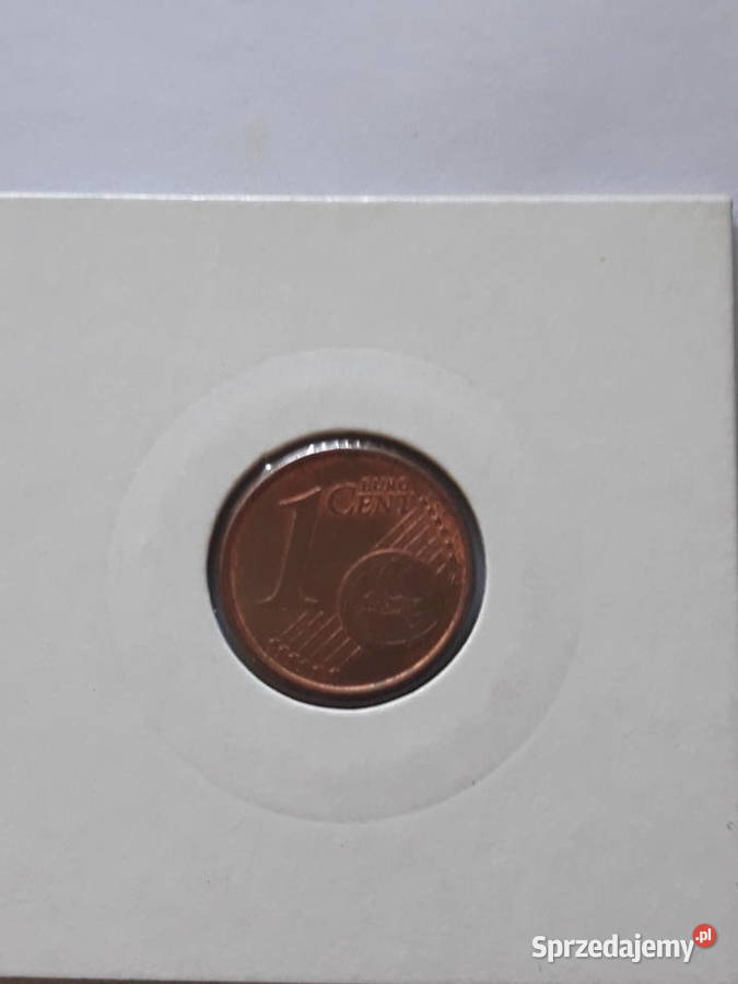 1 Eurocent Włochy 2002 r Numizmatyka Konin