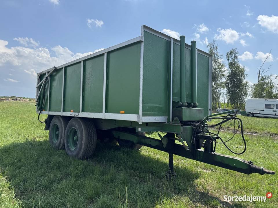 Przyczepa skorupowa 14 ton łódzkie