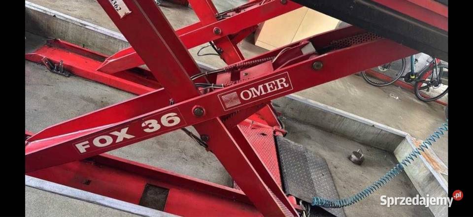 Podnośnik nożycowy diagnostyczny 36T OMER FOX 36 Motoryzacja Wodzisław Śląski sprzedam