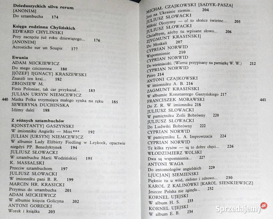 Sztambuch romantyczny Biernacki Andrzej Książki i Podręczniki Chełm