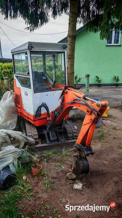 Minikoparka Powerfab 1700X nie Koparki Dobrzyń nad Wisłą