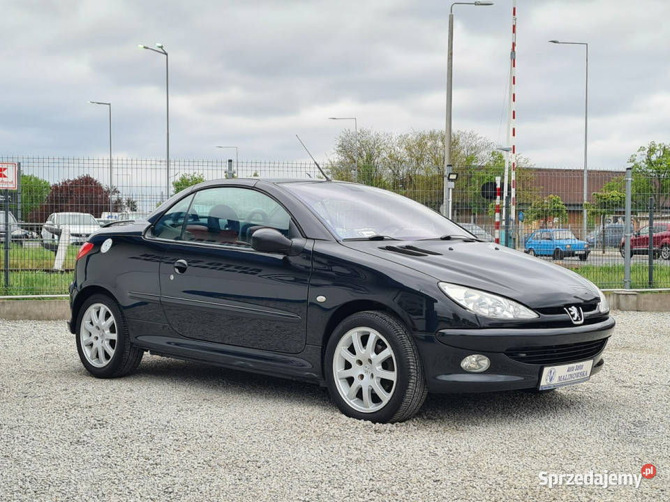 Peugeot 206 CC Klimatronik Skóra Grzane Fotele Wągrowiec