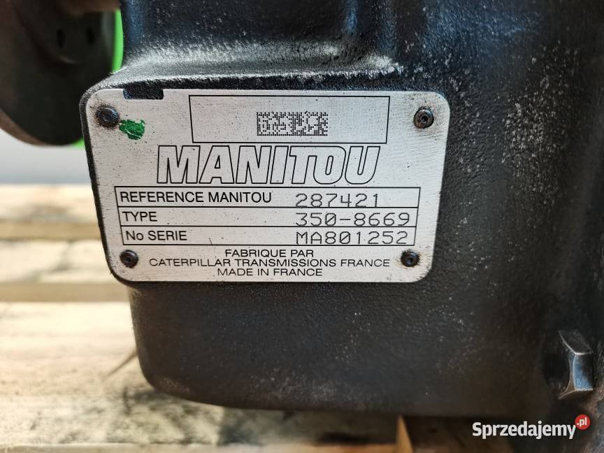 Skrzynia biegów Manitou MLT 737 3508669