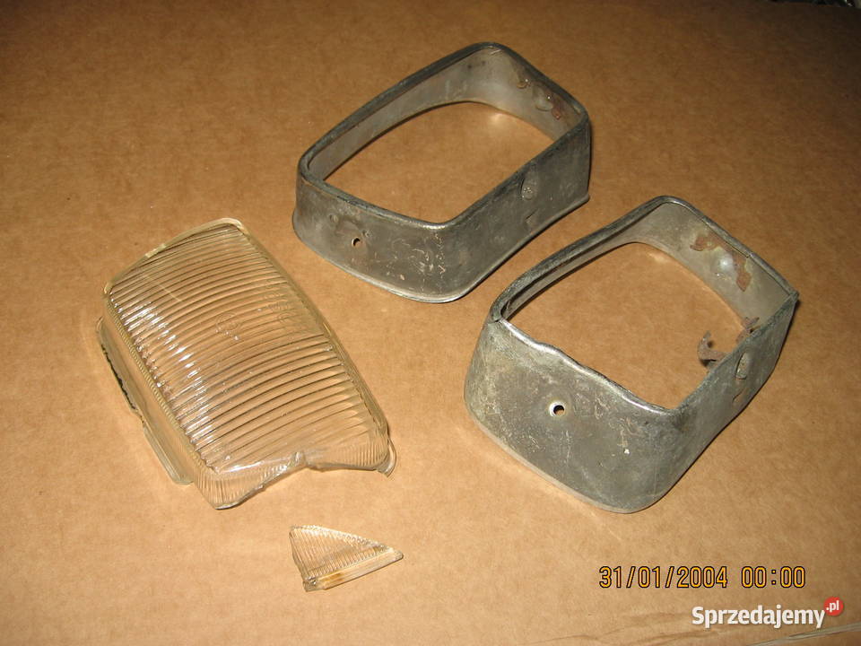 Mercedes W110 W115 halogen Bosch ramka szkło Przemyśl