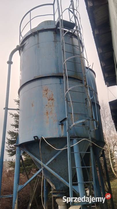 Silos Bin Zbiornik na zboże wapno cement Zbiorniki wielkopolskie Kaleje