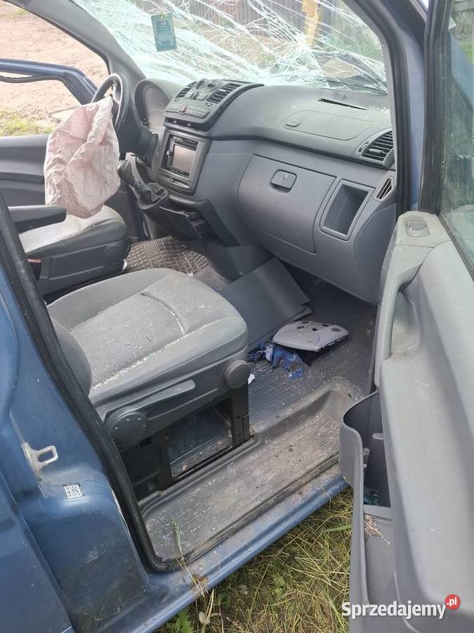 Mercedes VITO W 639 22 CDI 150 kompletny uszkodzony Piotrkowice