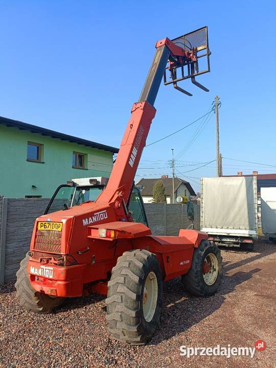 Ładowarka teleskopowa MANITOU MLT 628 4x4 Pozostałe śląskie Racibórz