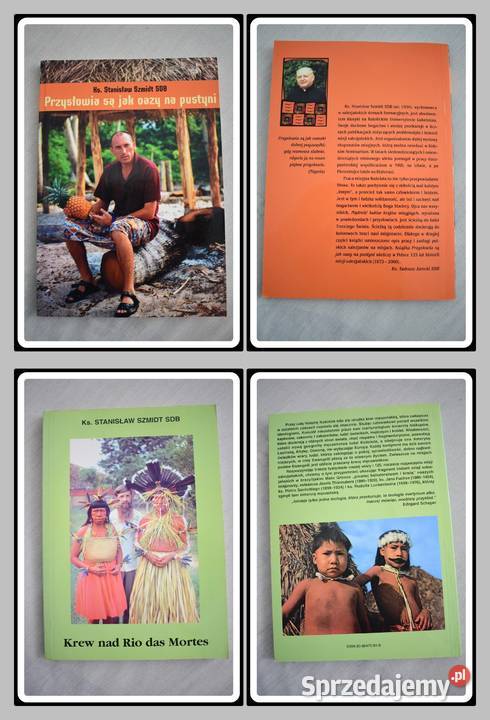 Zestaw książek religijnych Ks S Szmidt SDB i Płock