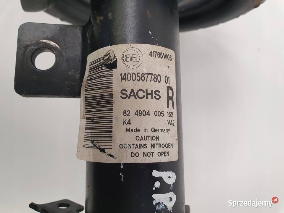 PRAWY AMORTYZATOR SPRĘŻYNA PRZÓD Jumpy II Scudo osobowe Chełm sprzedam