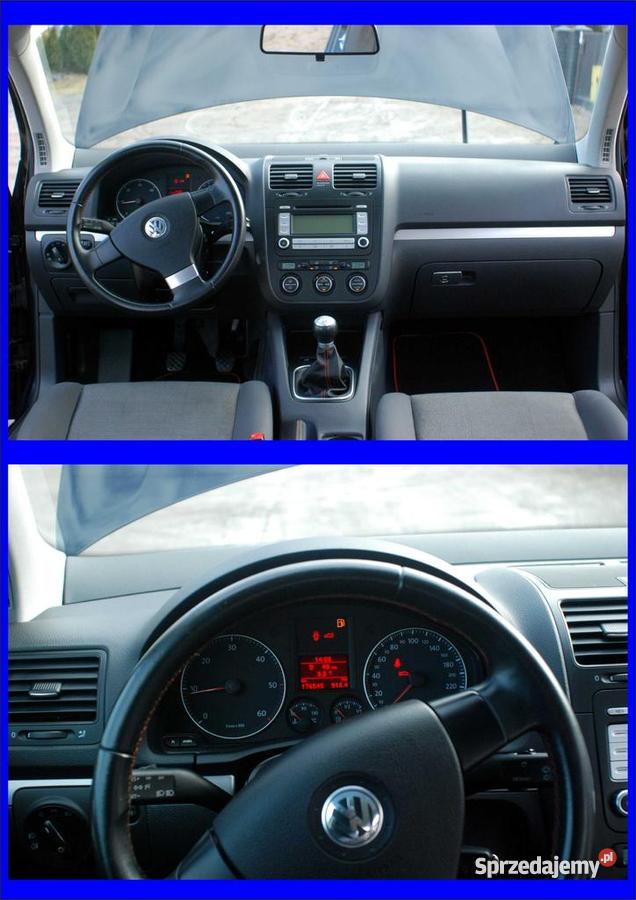 VW Golf 5 19 TDI 105 2006r 176544 5drzwi edycja ESP Golf Gniezno