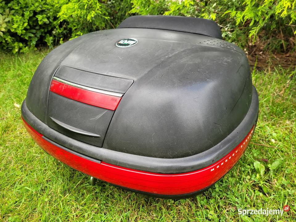 KUFER GIVI E460 z oparciem pasazera i plyta Piła