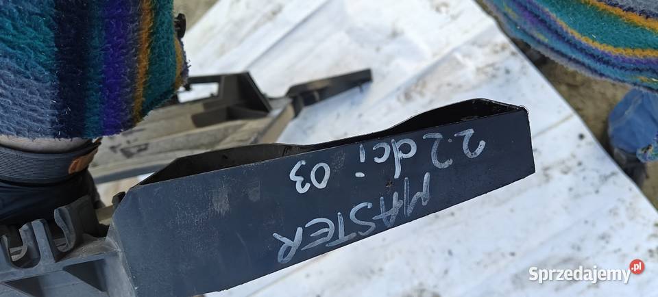 OBUDOWA WENTYLATORA PAS PRZEDNI MASTER 25 DCI 04 osobowe Siechnice