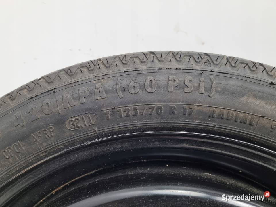 KOŁO DOJAZDOWE Opel Insignia A 12570 R17 5x120