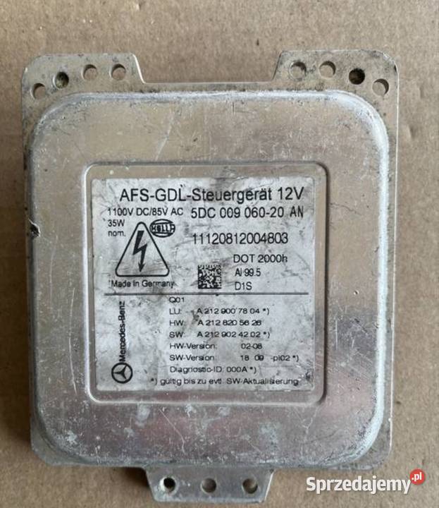MERCEDES PRZETWORNICA XENON 5DC00906020 Międzychód