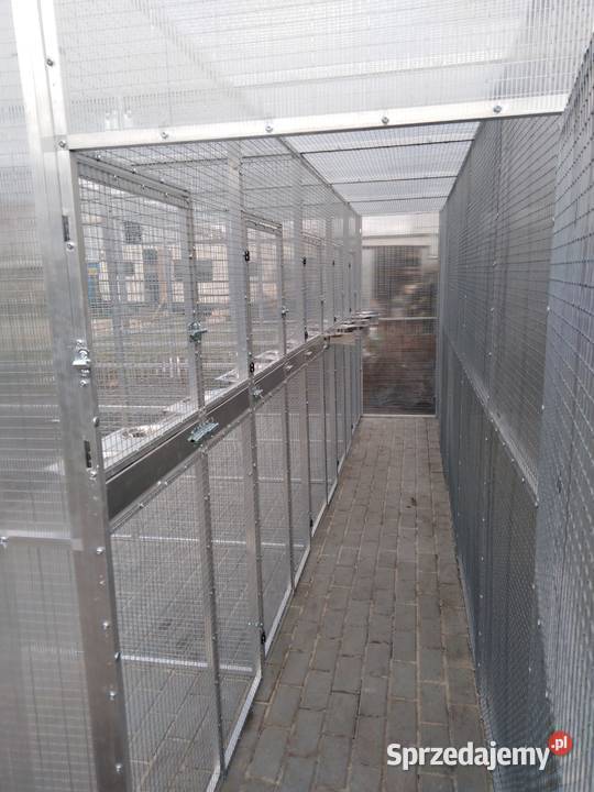 Zestaw wolier woliera aluminiowa