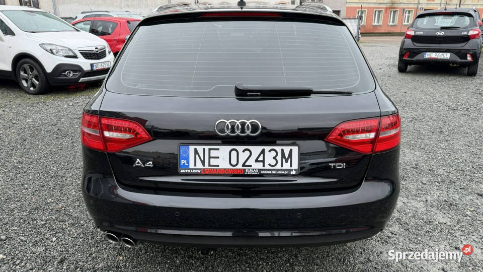 Audi A4 Avant 20 Diesel Moc 143 Zarejestrowany elektrochrom. lusterko wst.