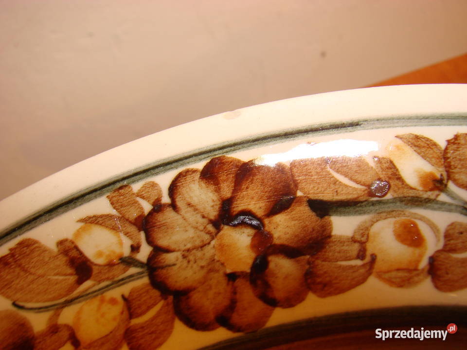 ZF Koło fajansowy talerz Pruszcz Gdański