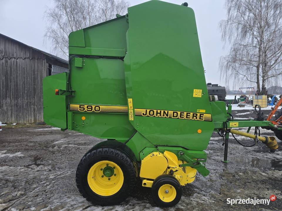 John Deere 590 592 szeroki podbierak z Niemiec Dąbrówka Duża