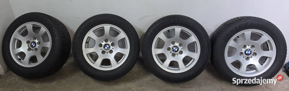 Alu Felgi BMW E60 E61 16 Z oponami zimowymi 4 Kozienice sprzedam