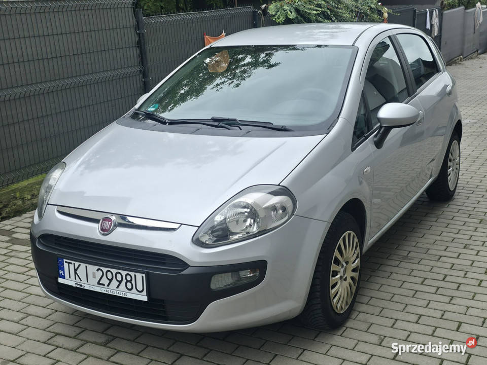 Fiat Punto Evo 14 Benzyna Serwisowany Gwarancja komputer pokładowy Motoryzacja