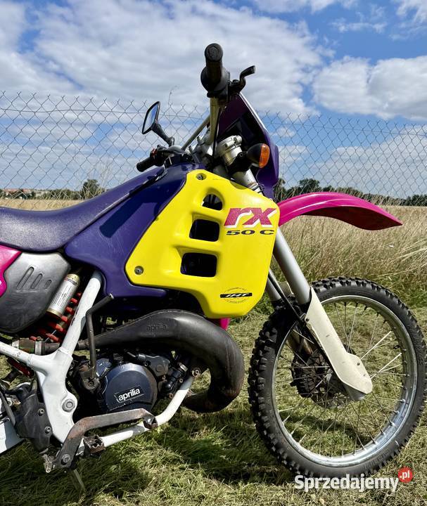 KULTOWA APRILIA RX 50 z lat 90 Oryginał z Włoch Aprilia Poddębice sprzedam