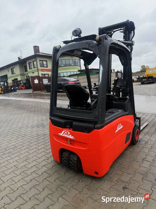 wózek widłowy elektryczny LINDE E16 Triplex 56m Linde Działoszyn