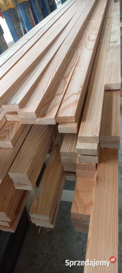 listwy 4x2 modrzewiowe lamele klasa A