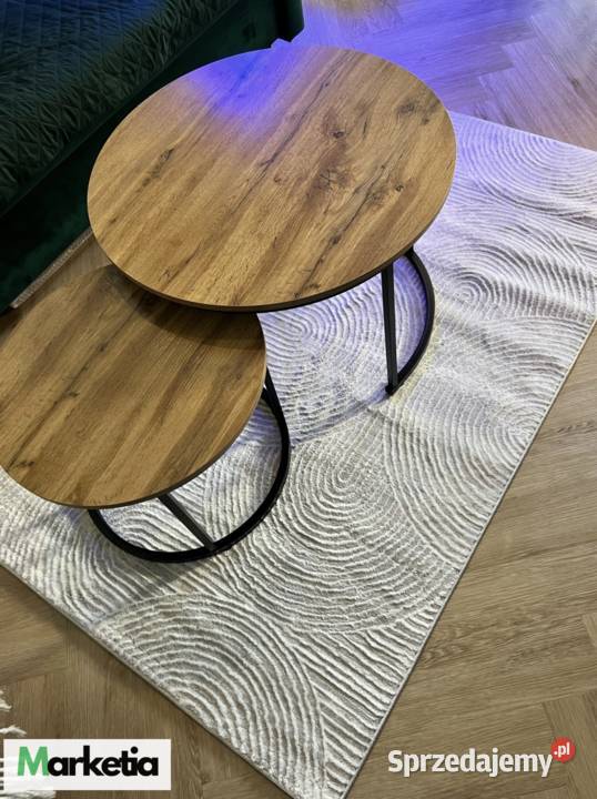 Fabrycznie Nowy Stolik KAWOWY loft okrągłe Stoliki kawowe i ławy łódzkie Łódź