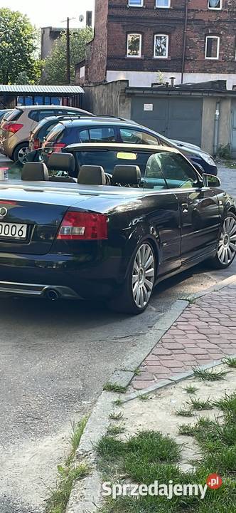 Audi Cabrio S line czarna perła Świętochłowice