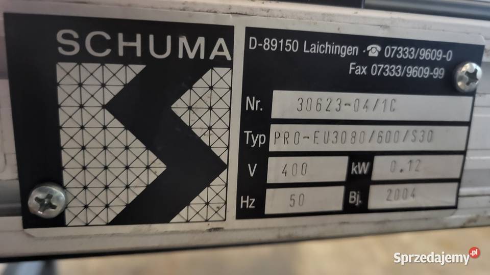Taśmociąg z zabierakami 310 x 60 x 3 przenośnik