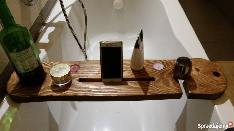Deska na wannę płk drewniana prezent telefon śląskie sprzedam