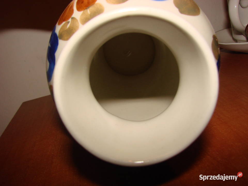 Włocławek fajansowy wazon PRL Pruszcz Gdański sprzedam