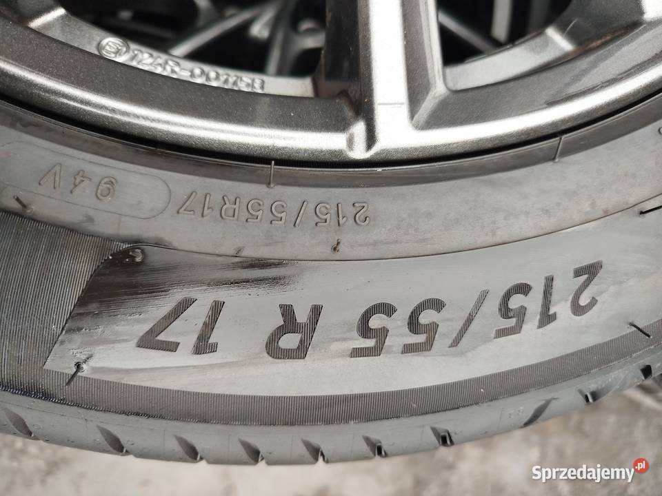S405 KOŁA ALUFELGI Uzywane 5x112 Lato 2155517 Vw