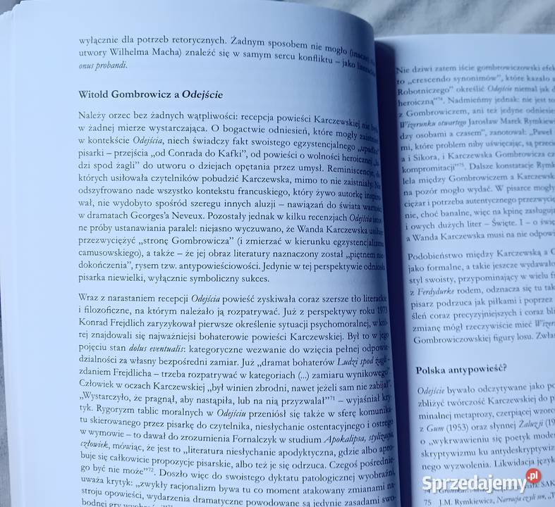 Wanda Karczewska Odejście 2013 r Edycja Antykwariat Koźminek sprzedam