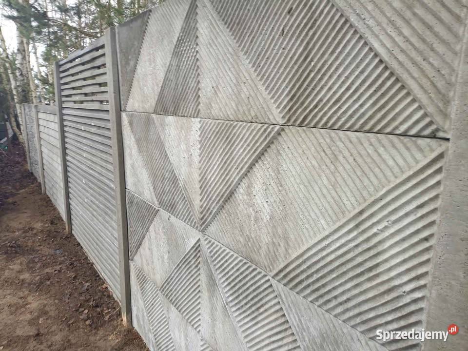 Ogrodzenie betonowe Płyta betonowa 50200 Brończany sprzedam
