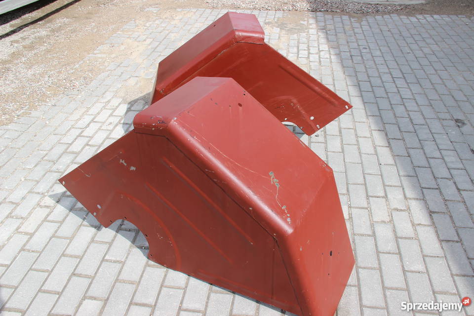 Błotniki błotnik tylny metalowy kwadrat C360 Rogóźno