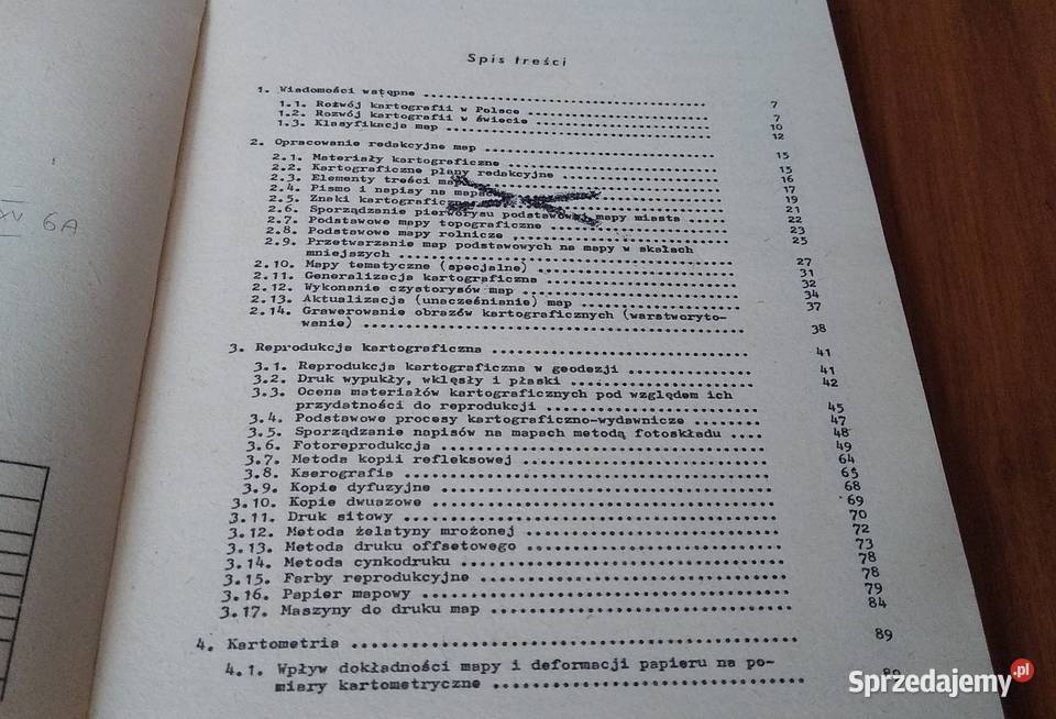 Kartografia opracowanie map i reprodukcja Gdańsk