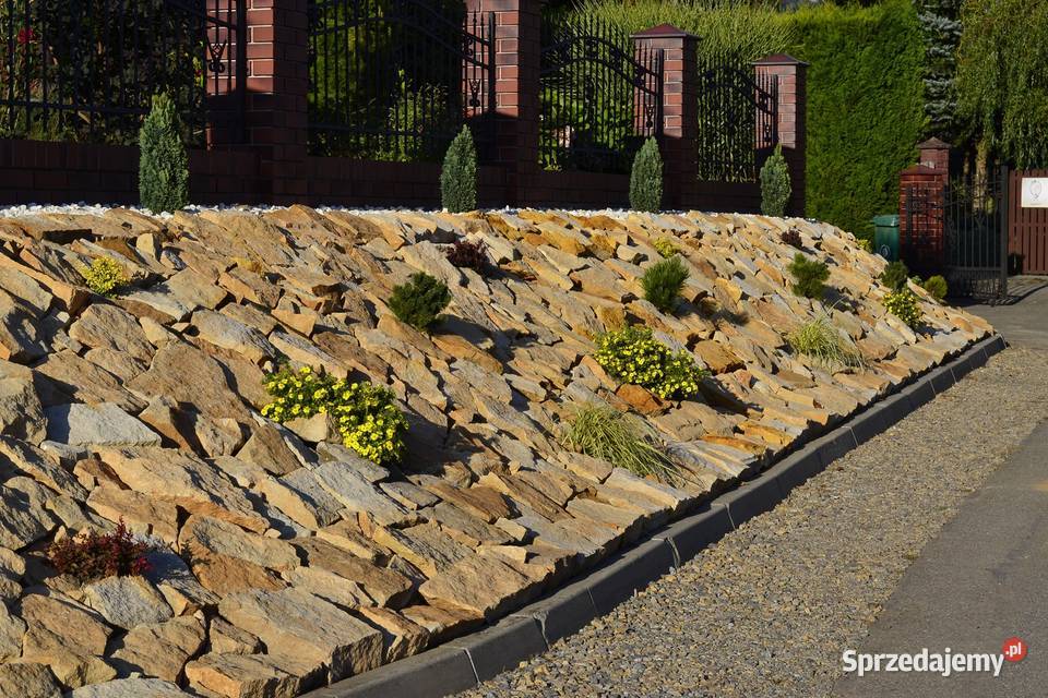 Dekoracyjny ozdobny naturalny kamień ogrodowy na Radomsko