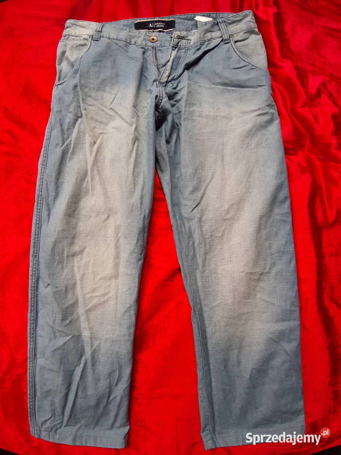 Armani Giorgio Aj jeansy spodnie 3436 piękne Odzież codzienna Warszawa