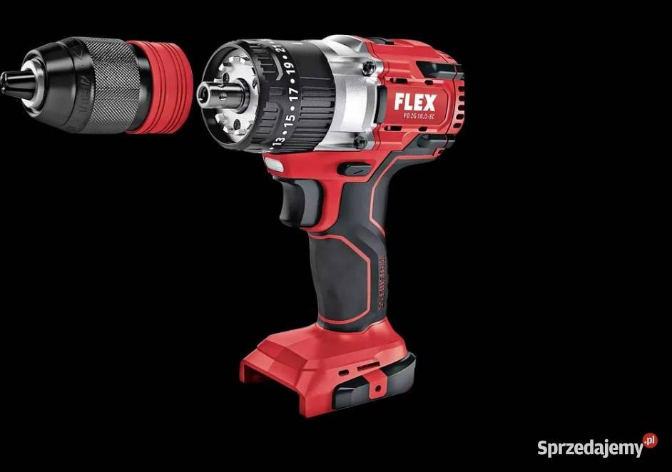 Wiertarkowkrętarka FLEX PD 2G 180EC 18V Elektronika Maków Podhalański sprzedam